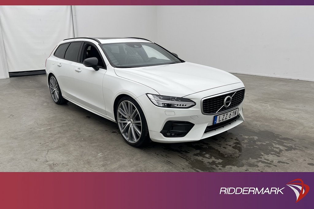 Volvo V90 D4 190hk R-Design VOC H/K Pano Kamera Navi Drag