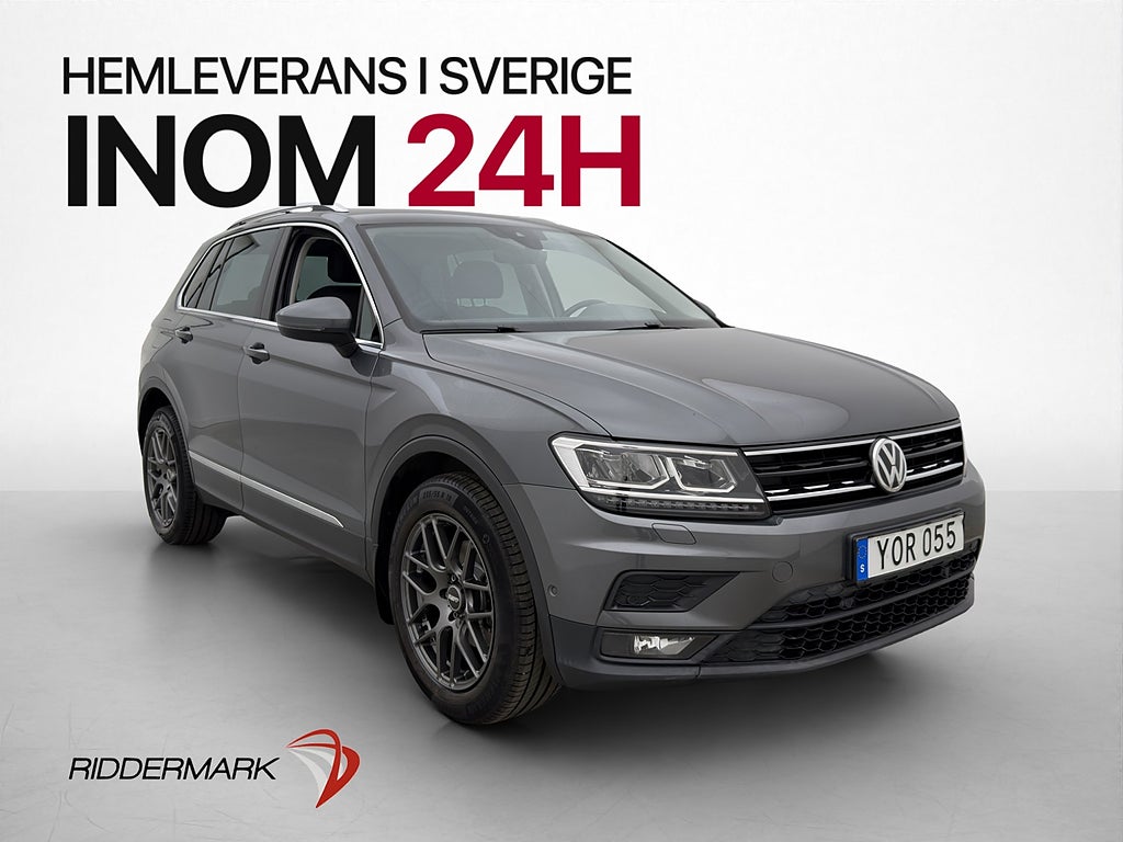 Volkswagen Tiguan 1.4 TSI 4M Base P-Värm Kamera CarPlay Drag