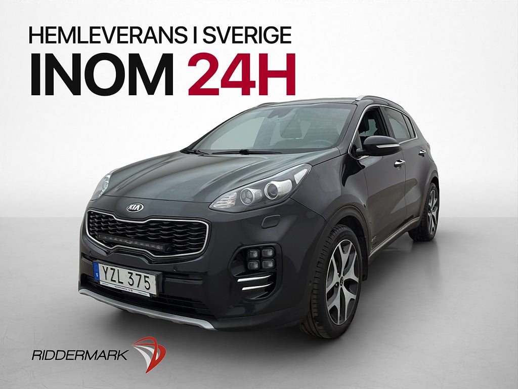Kia Sportage 1.6 AWD GT-Line Kamera Läder Rattvärme CarPlay
