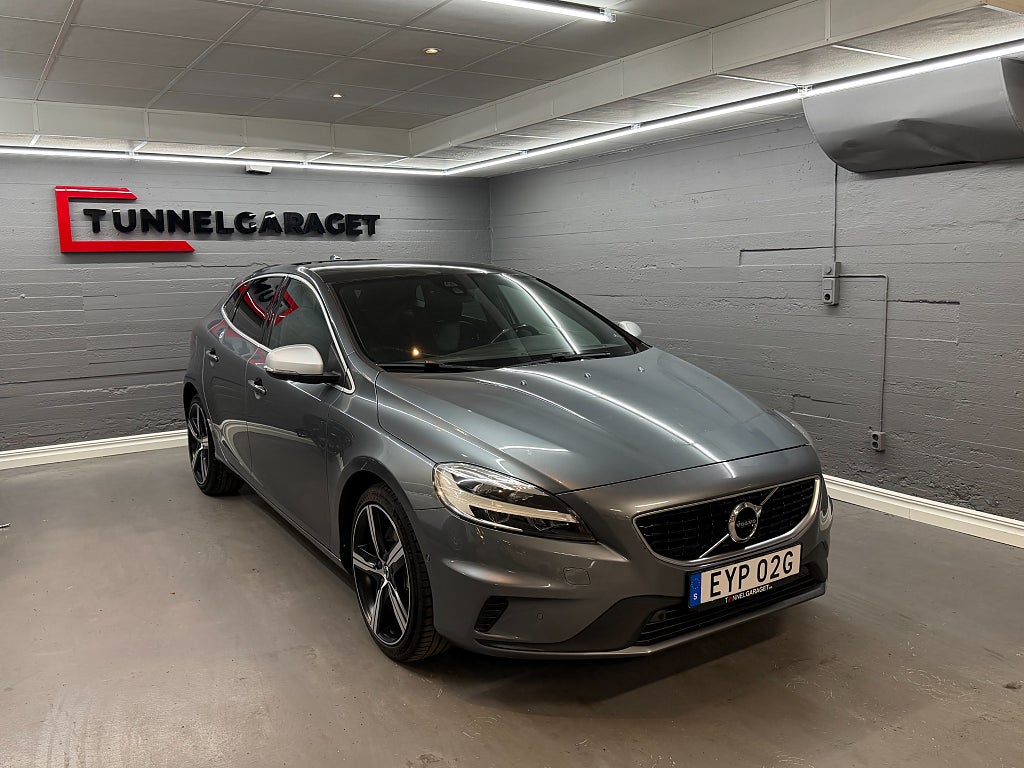 Volvo V40 T3 R design Pano Kamera H&K Drag  Nyservad 