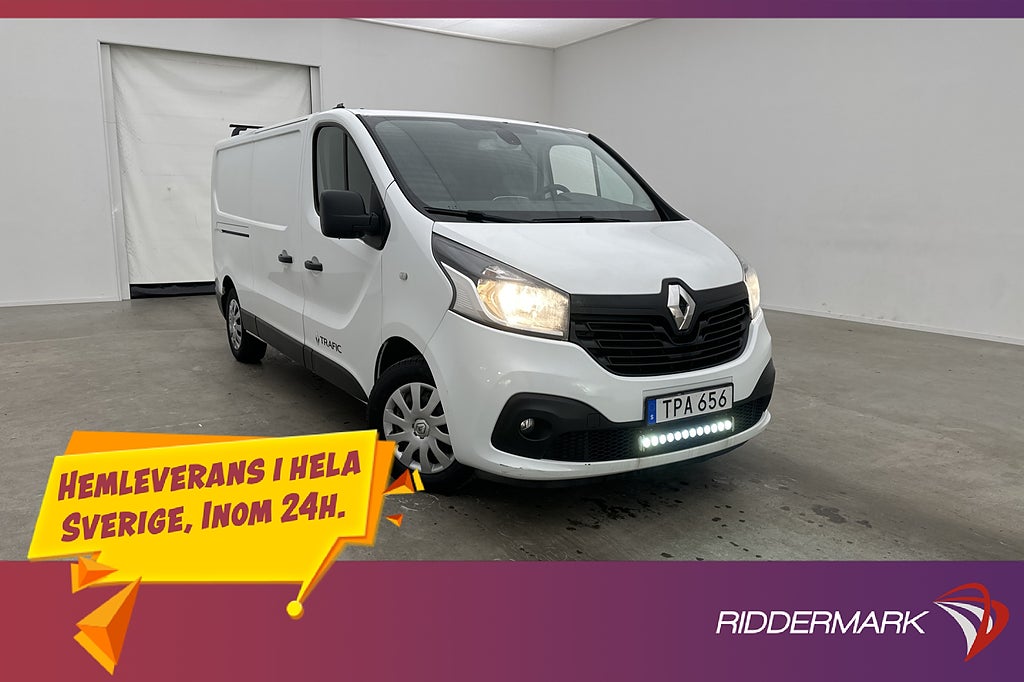Renault trafic L2 1.6dCi 145hk Värmare Drag 3-Sits B-Kamera