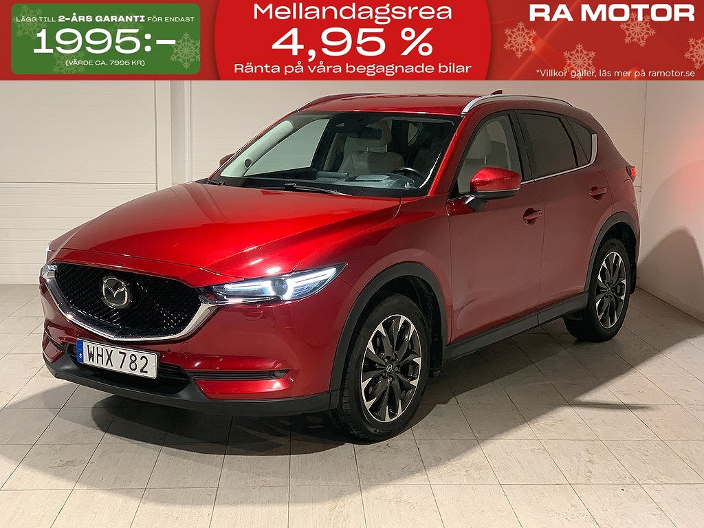 Mazda CX-5 AWD Optimum 2,2 DE | 175hk | Aut | DRAG | Värmare 2017