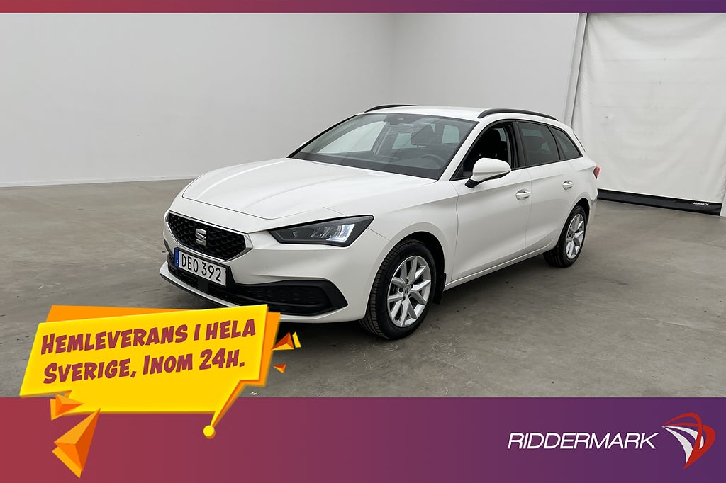 Seat Leon ST 1.5 TSI Style M-Värmare Drag Navi CarPlay