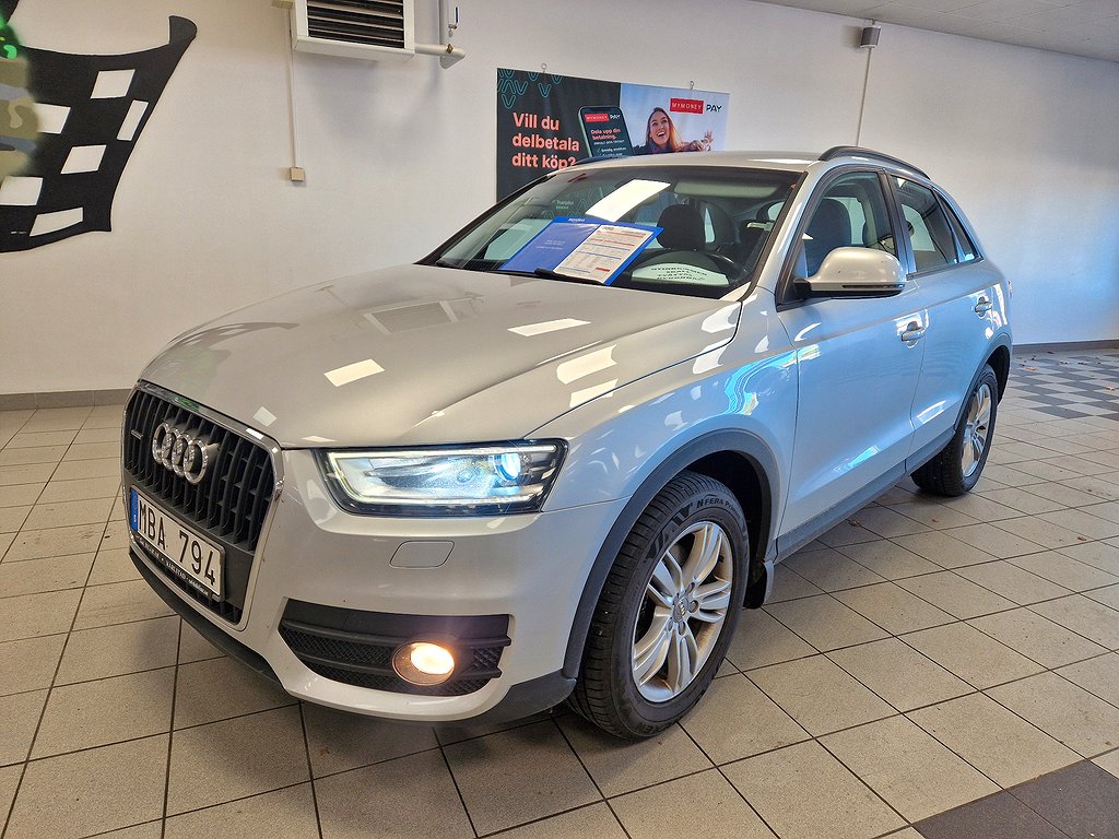 Audi Q3 2.0 TDI quattro Comfort, Dieselvärmare, Kamrem bytt