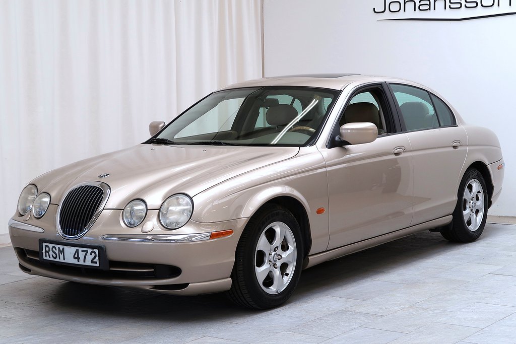 Jaguar S-Type 3.0 V6 | 1 Ägare | Taklucka | 