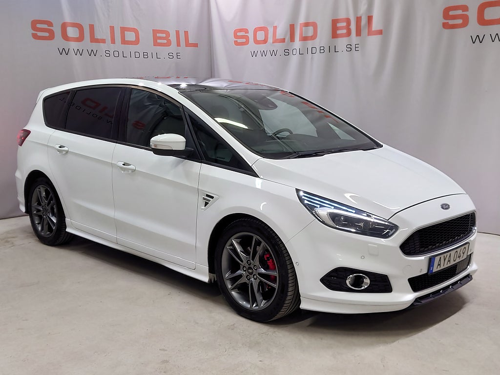 Ford S-Max 2.0 ST-Line 7-sits 240hk Dieselvärmare Panorama Drag