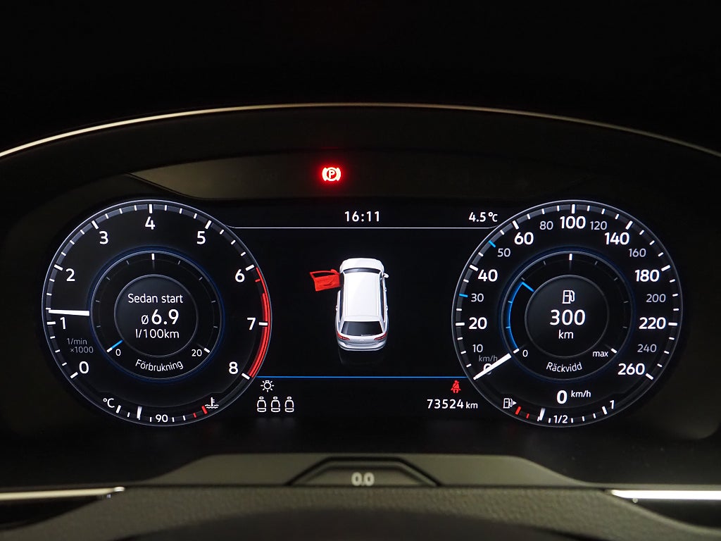 Volkswagen Passat SC 1.5 TSI 150hk Cockpit P-Sensorer 2019