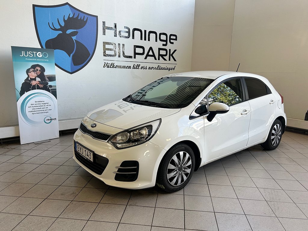 Kia Rio 5-dr 1.2 / KAMKEDJA / BACKKAMERA / SUPERDEAL 3,95 %