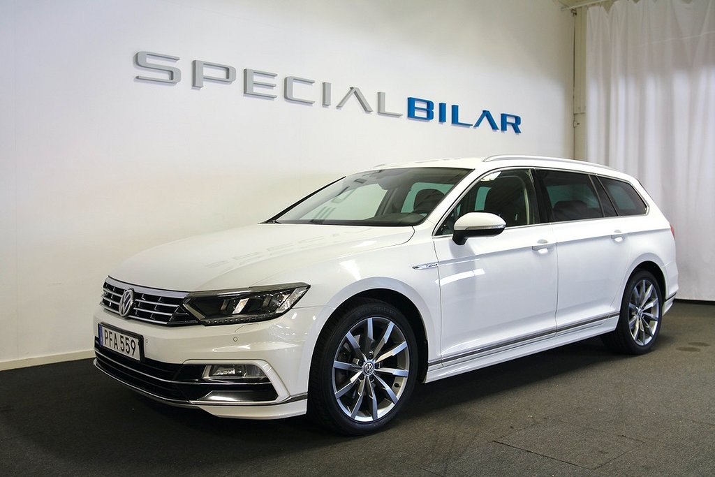 Volkswagen Passat TDI 190hk 4M DSG R-Line Executive Värmare