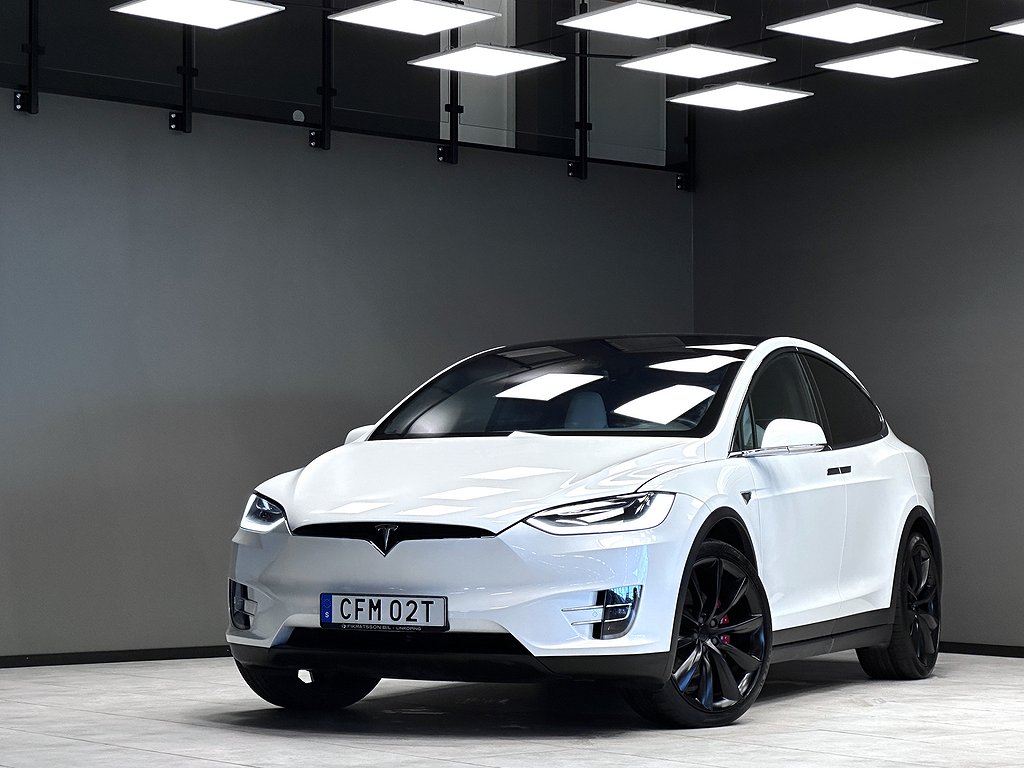 Tesla Model X Performance/Sv.såld/Ludicrous +/6-sits/611 hk