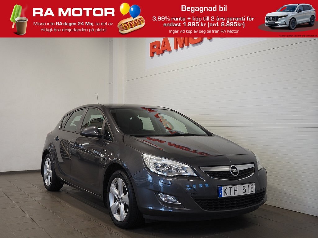 Opel Astra 1.3 CDTI ecoFLEX 95hk Enjoy Drag Farthållare 2010