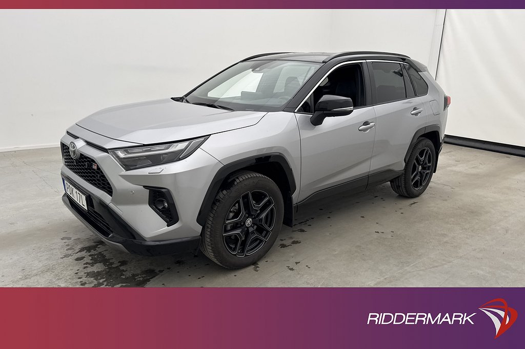 Toyota RAV4 Hybrid AWD 222hk GR Sport JBL Värmare 360° Drag