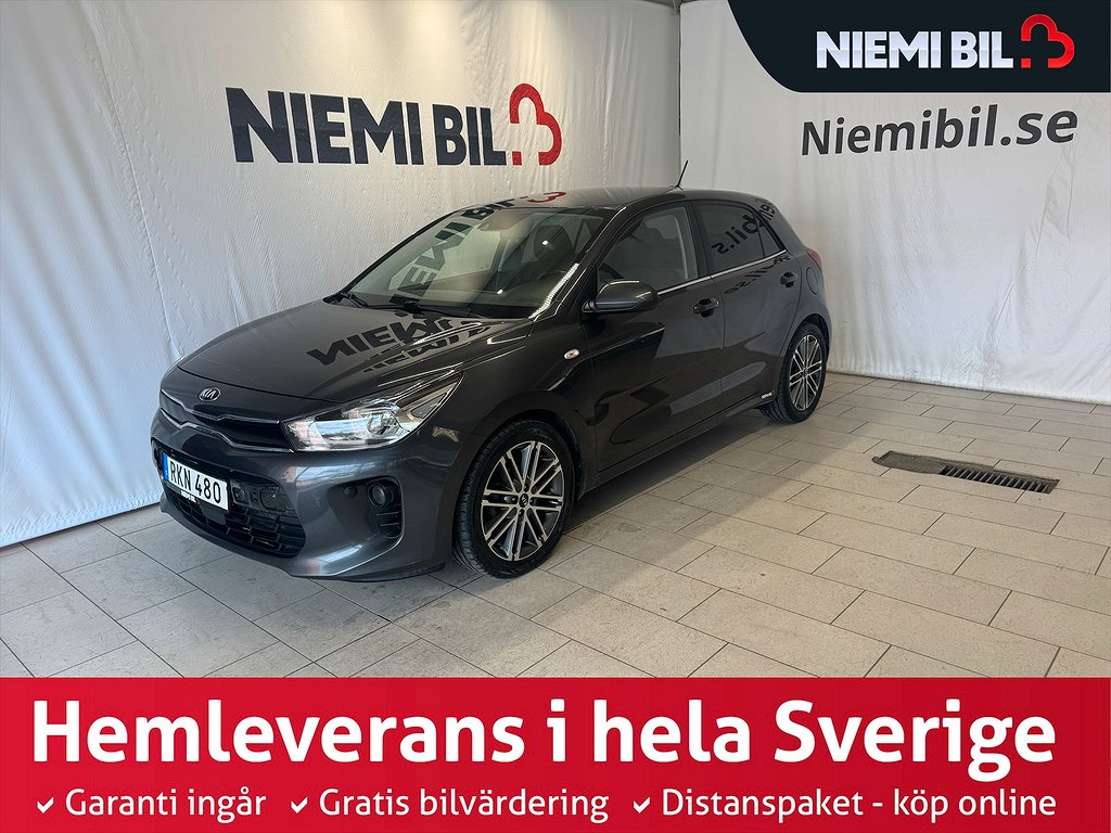 Kia Rio 1.4 Aut 99hk GLS/Kamera/MoK/Rattvärme/Bluetooth/S&V