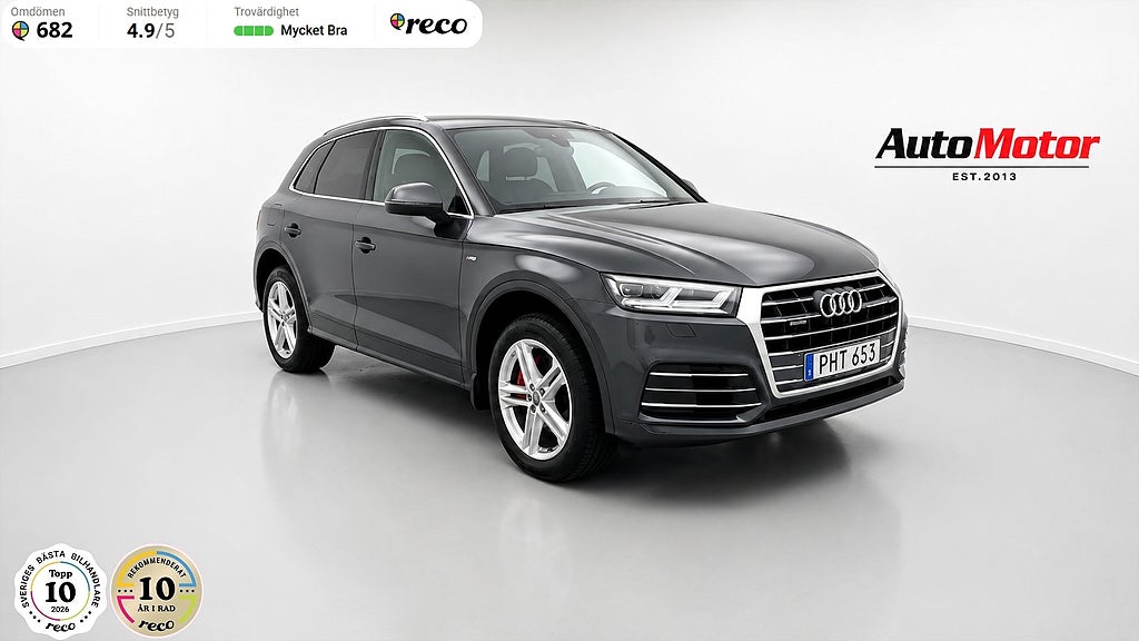 Audi Q5 Audi Q5 2.0 TDI S-line quattro 190hk Cockpit/Matrix/Värmare/Drag