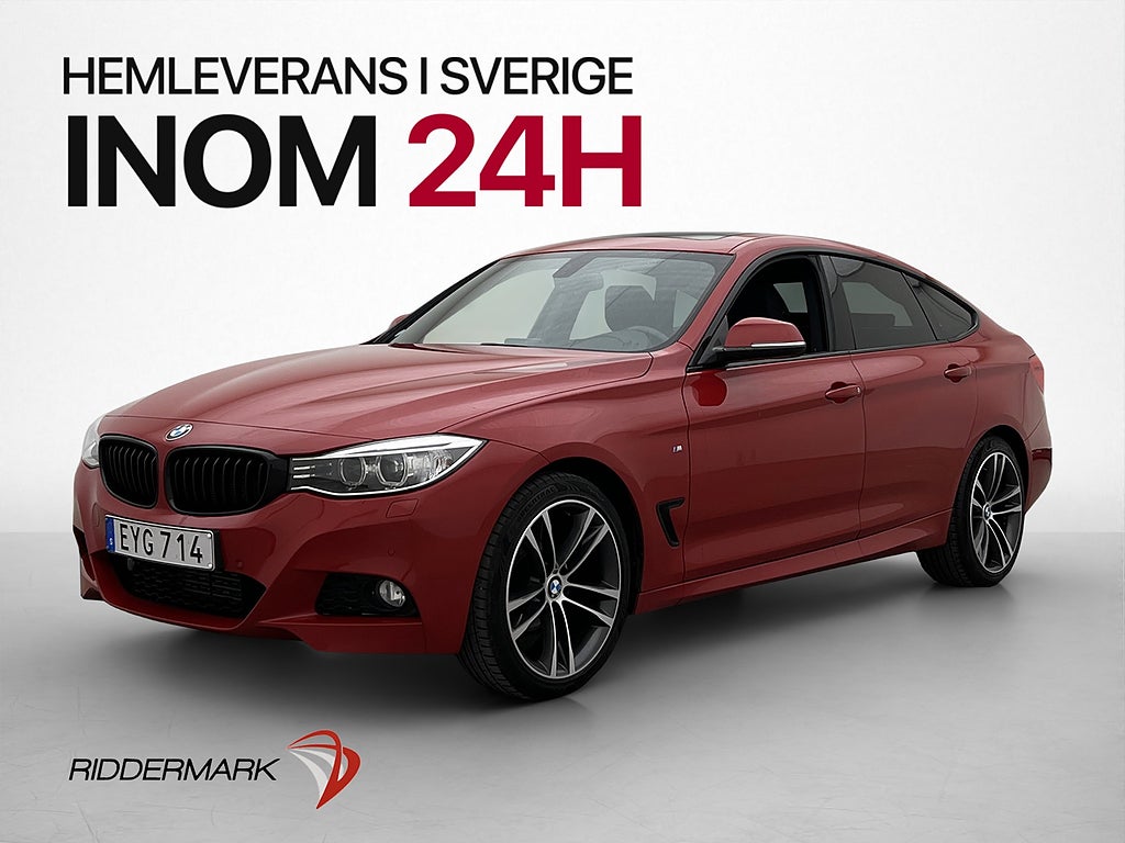 BMW 320 d xDrive GT 190hk M Sport M-Värm Pano Drag 0.48l/mil