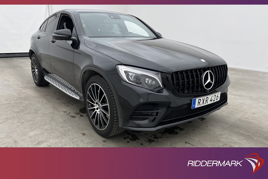 Mercedes-Benz GLC 250 Coupé 4M 211hk AMG Burmester 360°