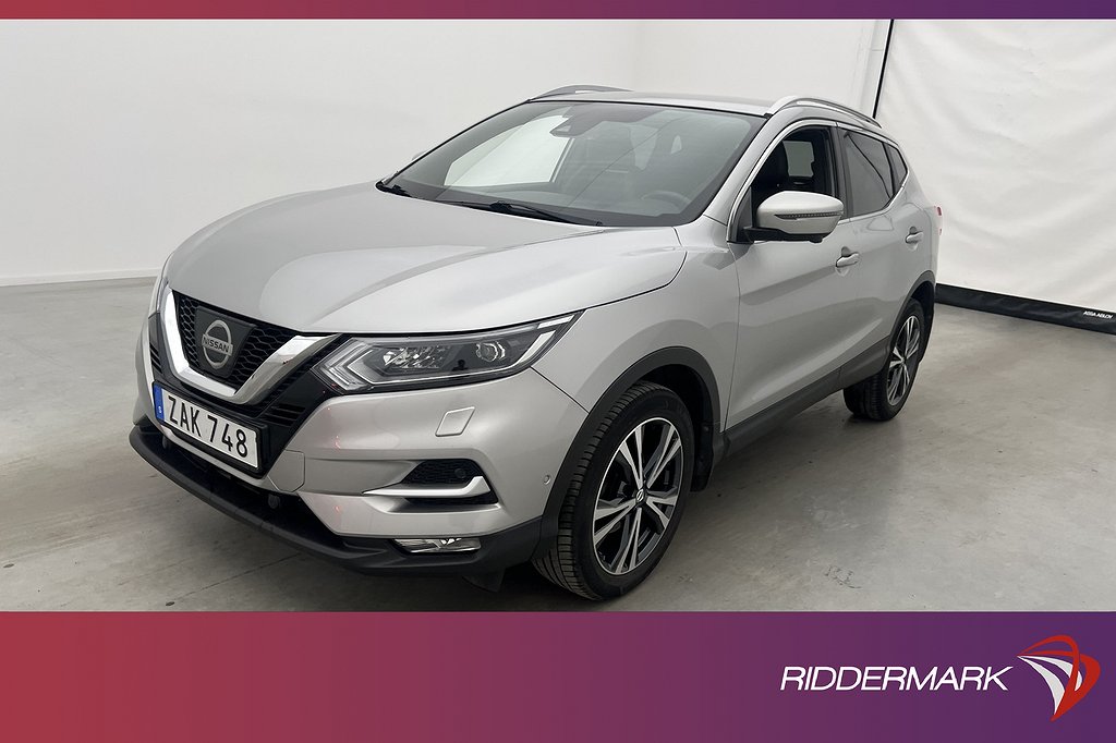 Nissan Qashqai 1.2 DIG-T 115hk Tekna+ 360° Navi Skinn