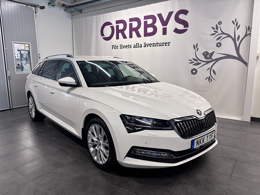 Skoda Superb Kombi 2.0 TDI 4x4 Business Edition Style Drag Värmare