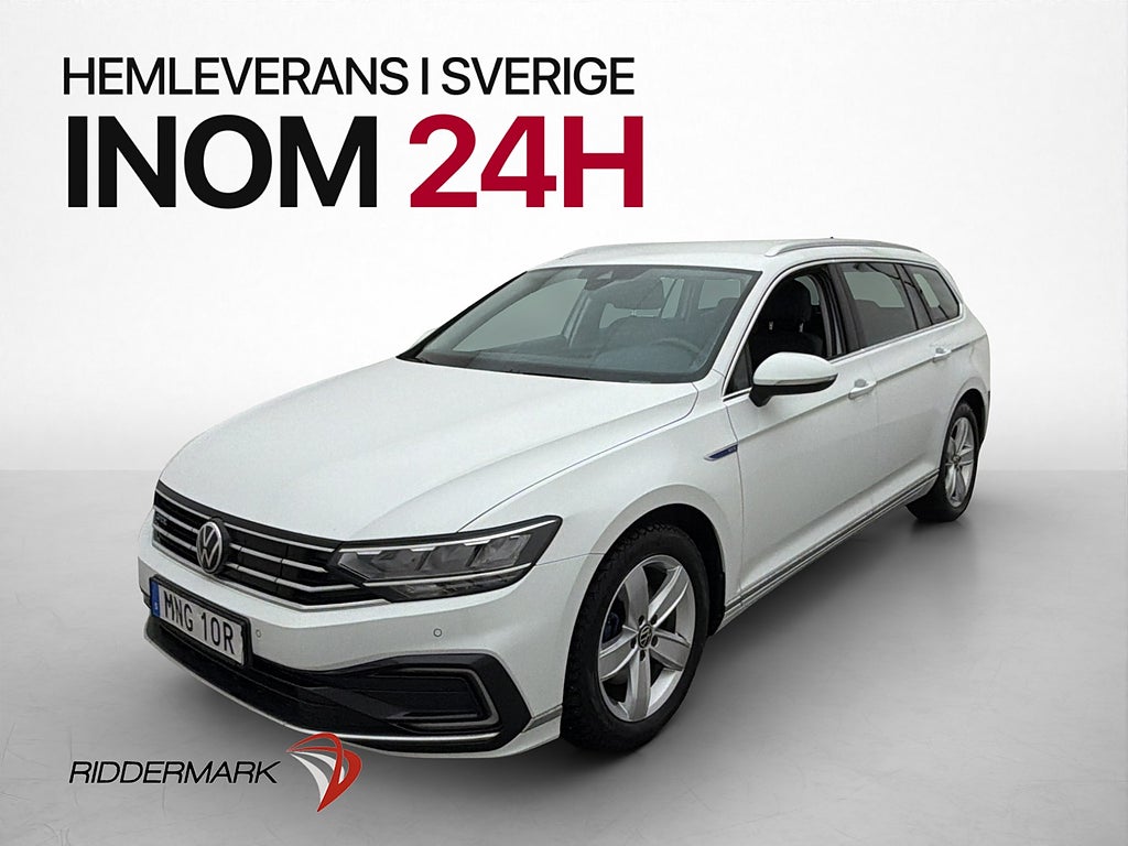 Volkswagen Passat GTE 1.4 TSI 218hk P-Värmare CarPlay Navi