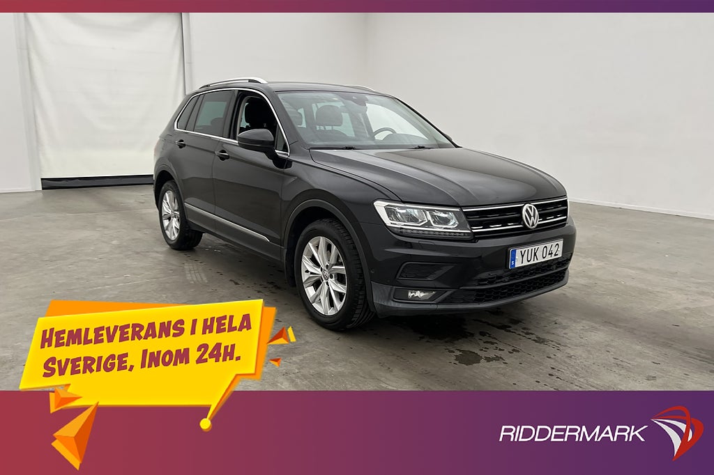 Volkswagen Tiguan 1.4 TSI Värmare Kamera CarPlay Dragkrok