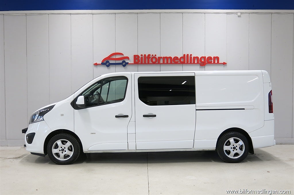 Opel Vivaro 125hk L2 5-Sits Drag Värmare V-Hjul Leasbar