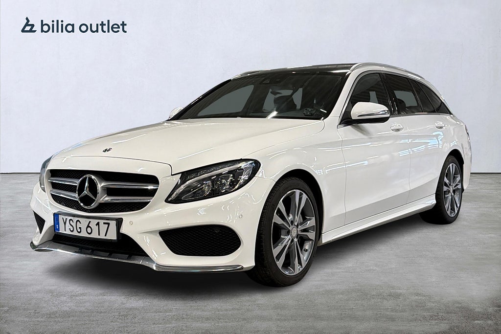 Mercedes-Benz C200 T 4MATIC AMG 184hk Panorama Drag P-värm Backkamera