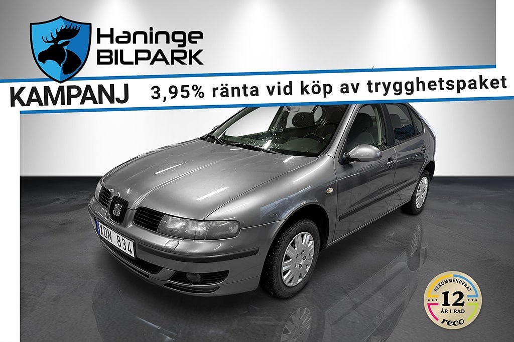 Seat Leon 1.6  NYBESIKTAD 