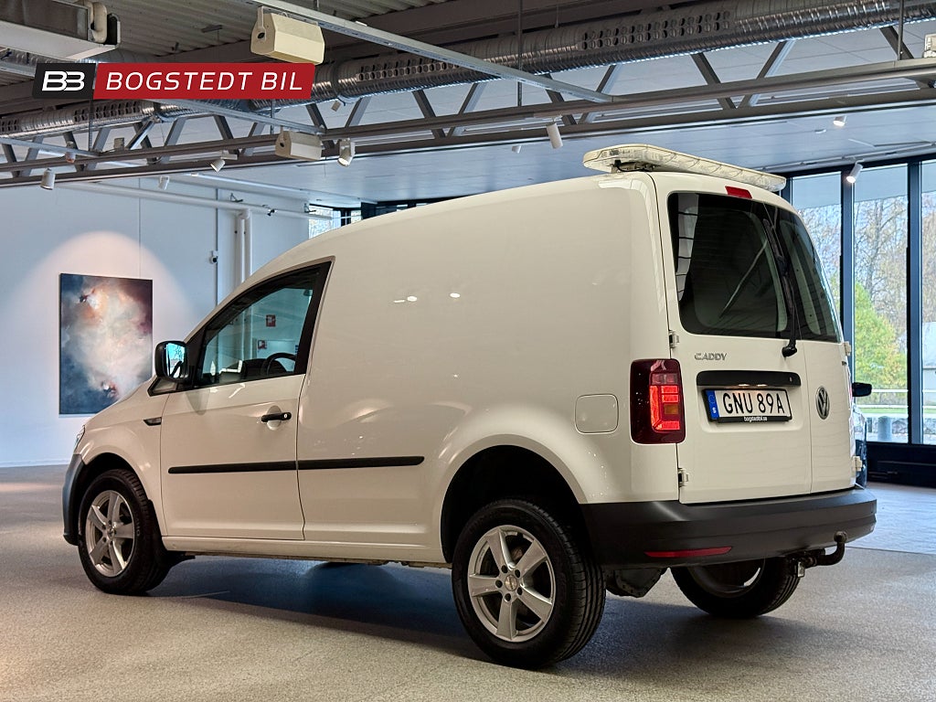 Volkswagen Caddy Van 2.0 TDI 4M 122hk|Värmare|Drag|Förstärkt fjädring