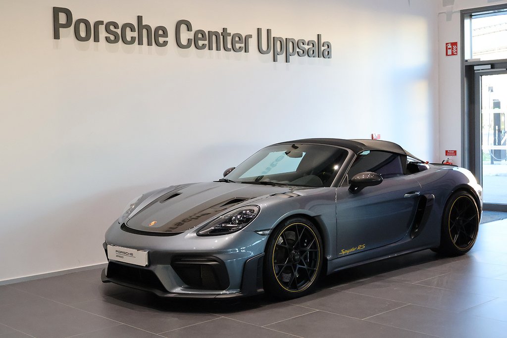 Porsche Boxster 718 Spyder RS PDK Weissach-paket