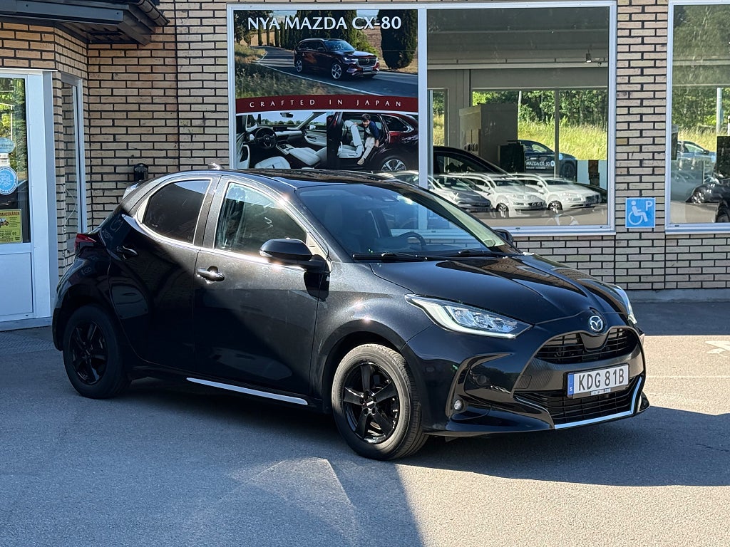 Mazda 2 Hybrid CVT Agile+Comfort Pack (116hk) V-hjul | Garanti