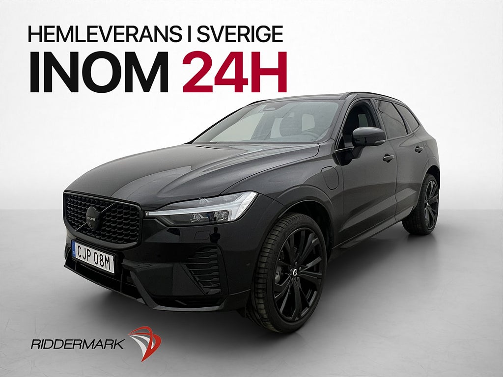 Volvo XC60 Recharge T6 AWD Black Edition Plus Pano Skinn 360