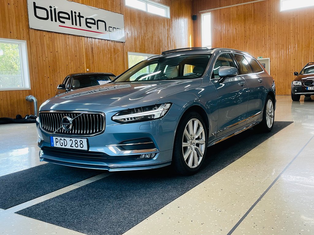 Volvo V90 T5 Inscription Pano HUD 360-Kam GPS BLIS Drag VOC