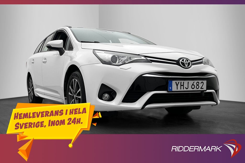 Toyota Avensis 1.8 Valvematic 147hk Active M-Värmare Kamera
