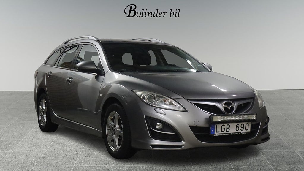Mazda 6 Wagon 2.2 MZR-CD RÄNTA 1,95 1ÅR GARANTI SoV BES SERV