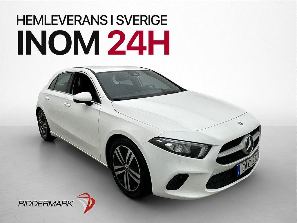 Mercedes-Benz A180 7G 116hk Kamera Farthållare 0.38 l/mil