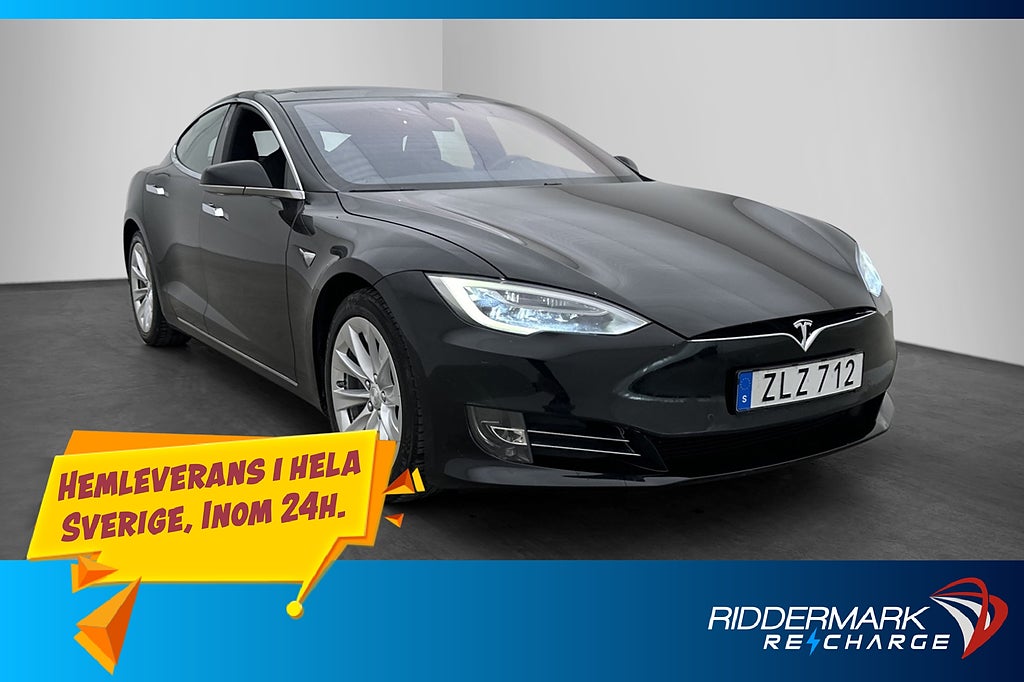 Tesla Model S 75D Svensksåld Luftfjädring AP Pano
