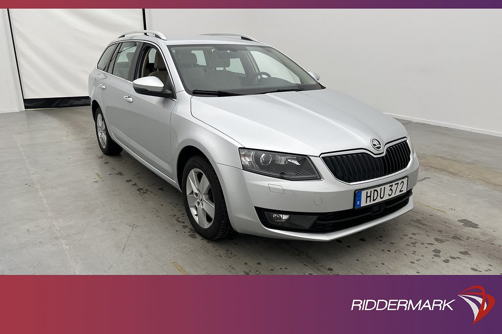 Skoda Octavia 1.8 TSI 180hk Adaptiv Farthållare CarPlay PDC