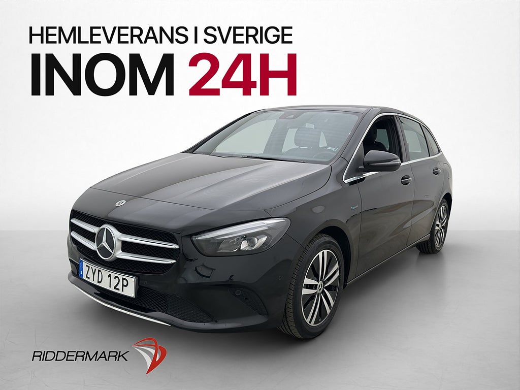 Mercedes-Benz B 250e Dragkrok Värmare Widescreen Kamera Navi