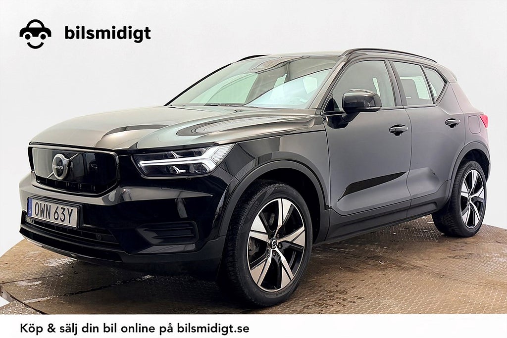 Volvo XC40 P6 Recharge Core Rattvärme P-Klima Kamera P-Sens AppConnect