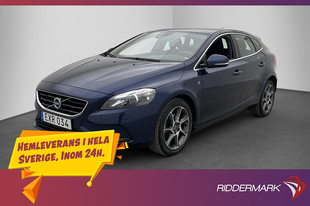 Volvo V40 D2 115hk Ocean Race Värmare Skinn Dragkrok