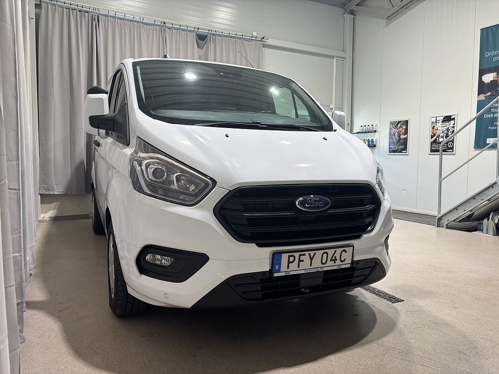 Ford Transit Custom Custom 280 2.0 EcoBlue SelectShift BKam Drag Moms Värma