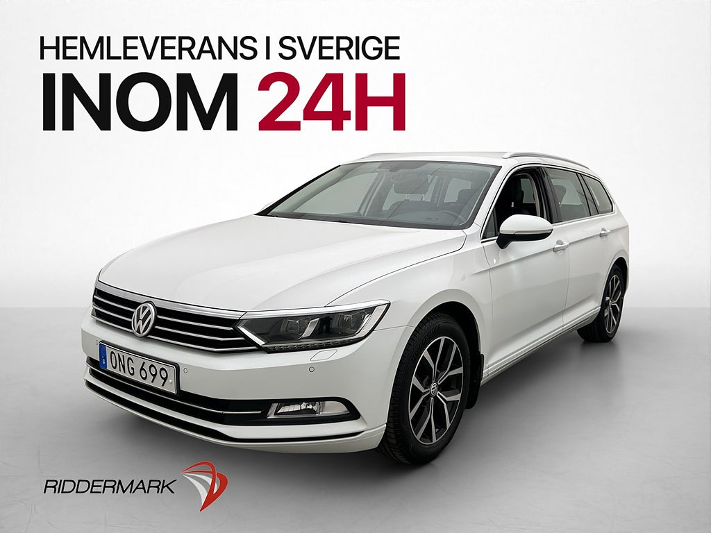 Volkswagen Passat 1.4 TSI Värmare Cockpit Drag Skinn Kamera