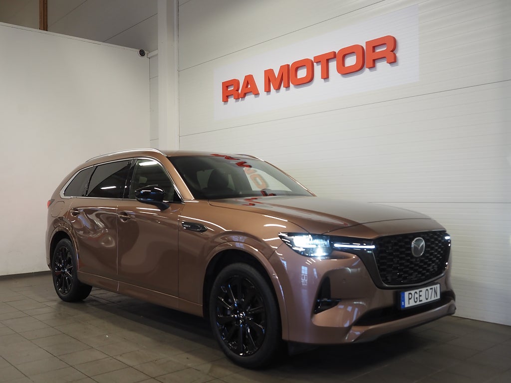 Mazda CX-80 PHEV 2.5 327hk 7-sits Homura COSO Drag Navi 360° 2025