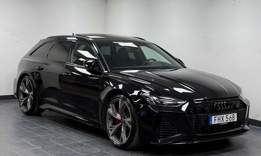Audi RS6 Avant 600hk*Moms*B&O*HUD*Alpinpkt*Laser*360°