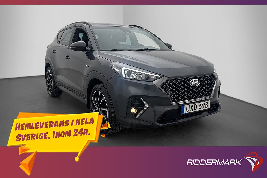 Hyundai Tucson 1.6 T-GDI 177hk N Line Kamera Navi Rattvärme