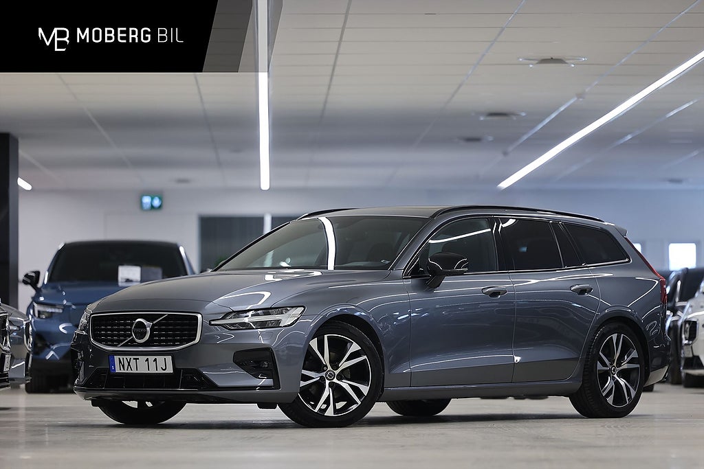 Volvo V60 D4 190hk R-Design Pano H/K Läder Navi HUD 360