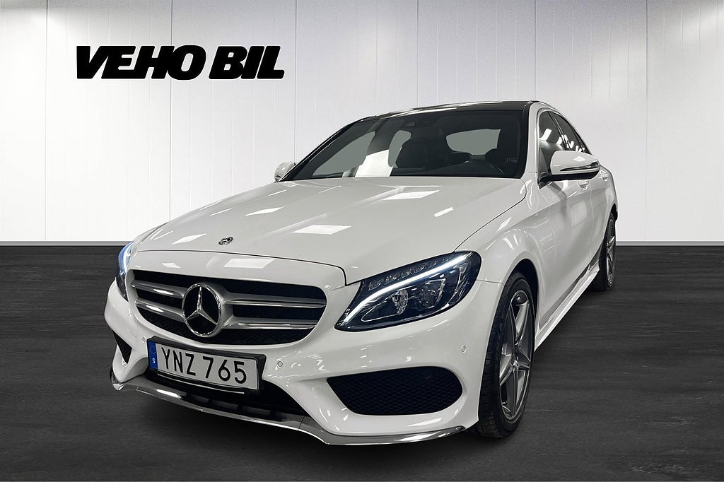 Mercedes-Benz C 220 d 9G-Tronic AMG Line Panorama 