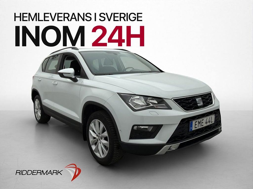 Seat Ateca 1.0 TSI  Style Dragkrok Kamera Sensorer CarPlay