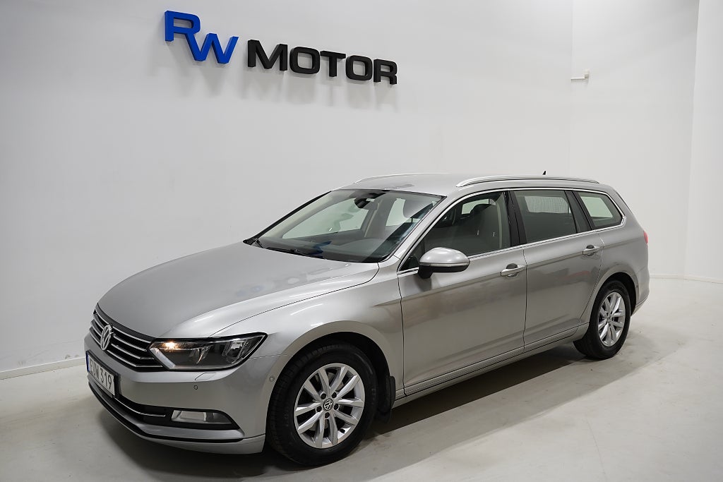 Volkswagen Passat Sportscombi 2.0 TDI 150hk Base B-kamera D-värmare Drag