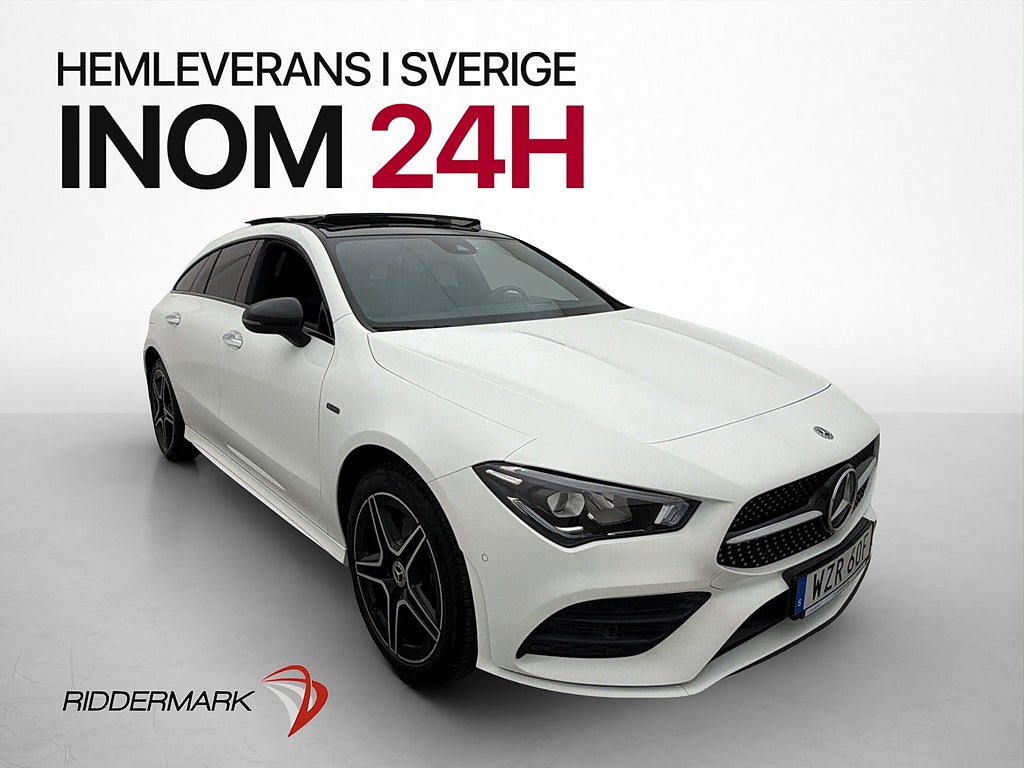 Mercedes-Benz CLA250 e AMG Värmare Pano Wide Kamera Navi